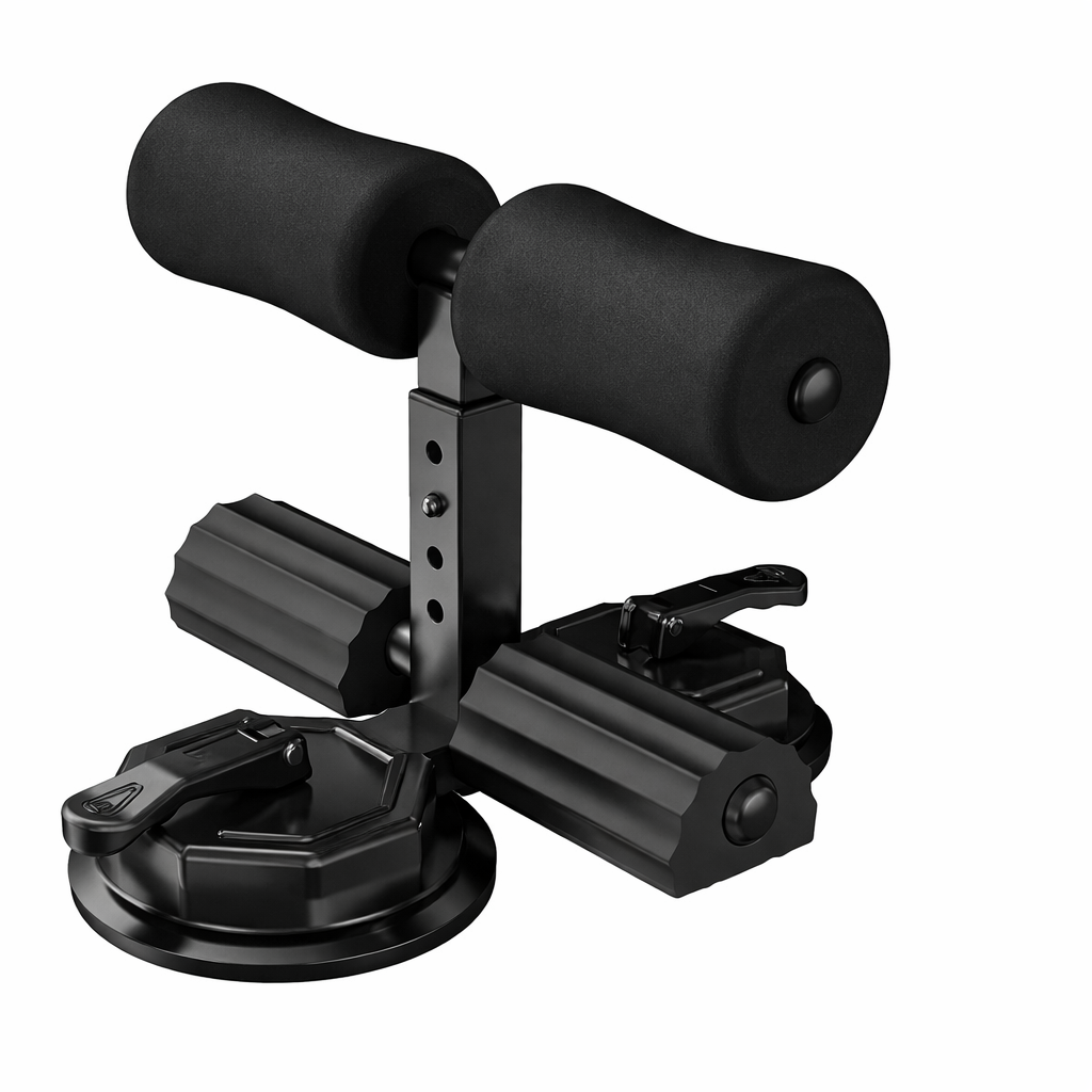 DOZERA Sit Up Assistant Device Bar| Abs Master | Crunches Equipment | Gym Equipment for Home Workout | Abdominal Push Up | Fitness Exercise Device with Self Suction | Adjustable & Portable -Multicolor